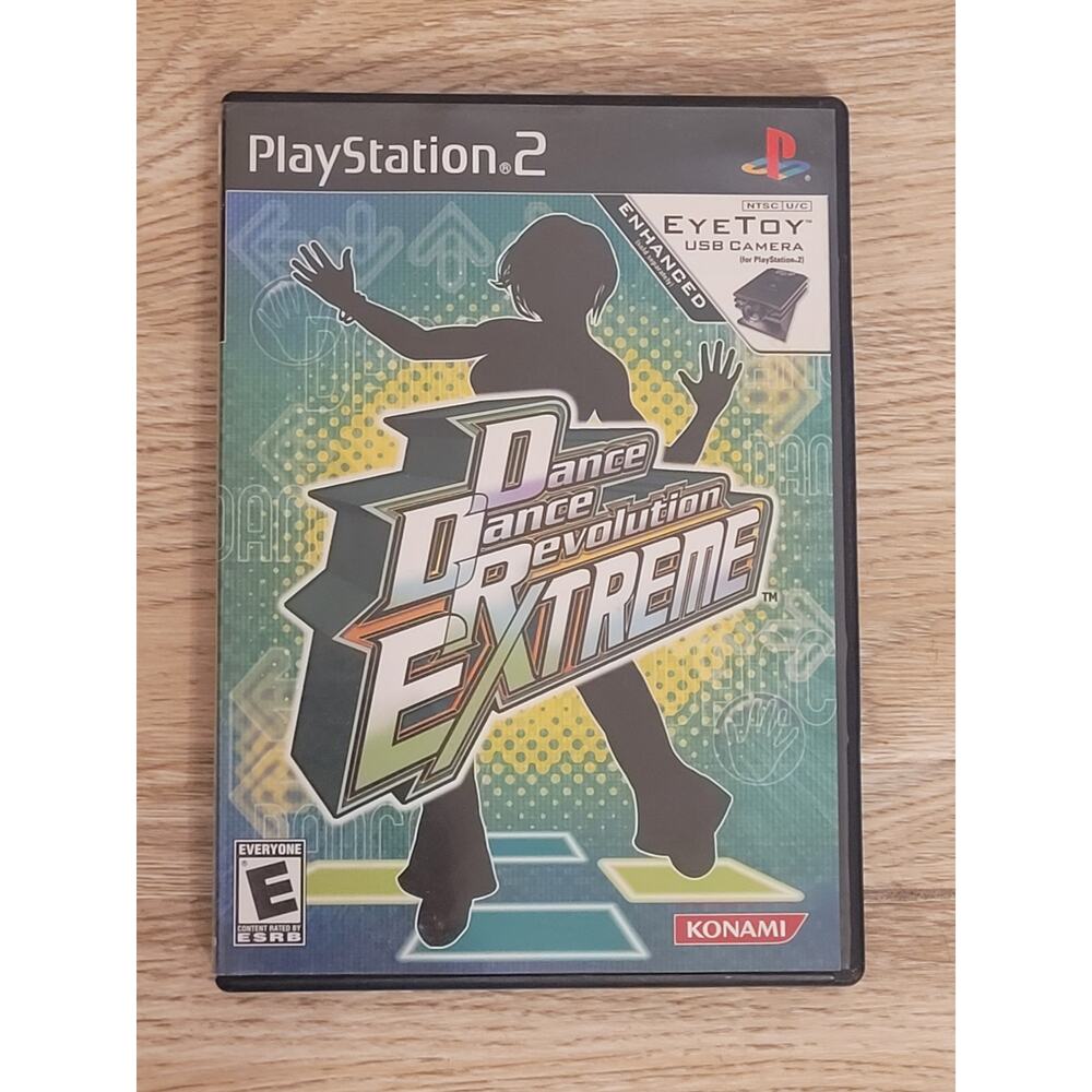 Dance Dance Revolution Extreme  (PS2) Complete CIB Pre-owned Untested No Pad